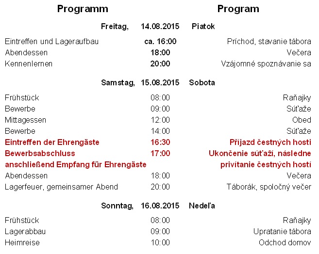 Programm