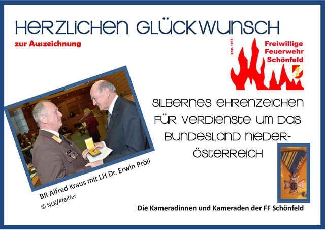 Auszeichnung LNoe Kraus