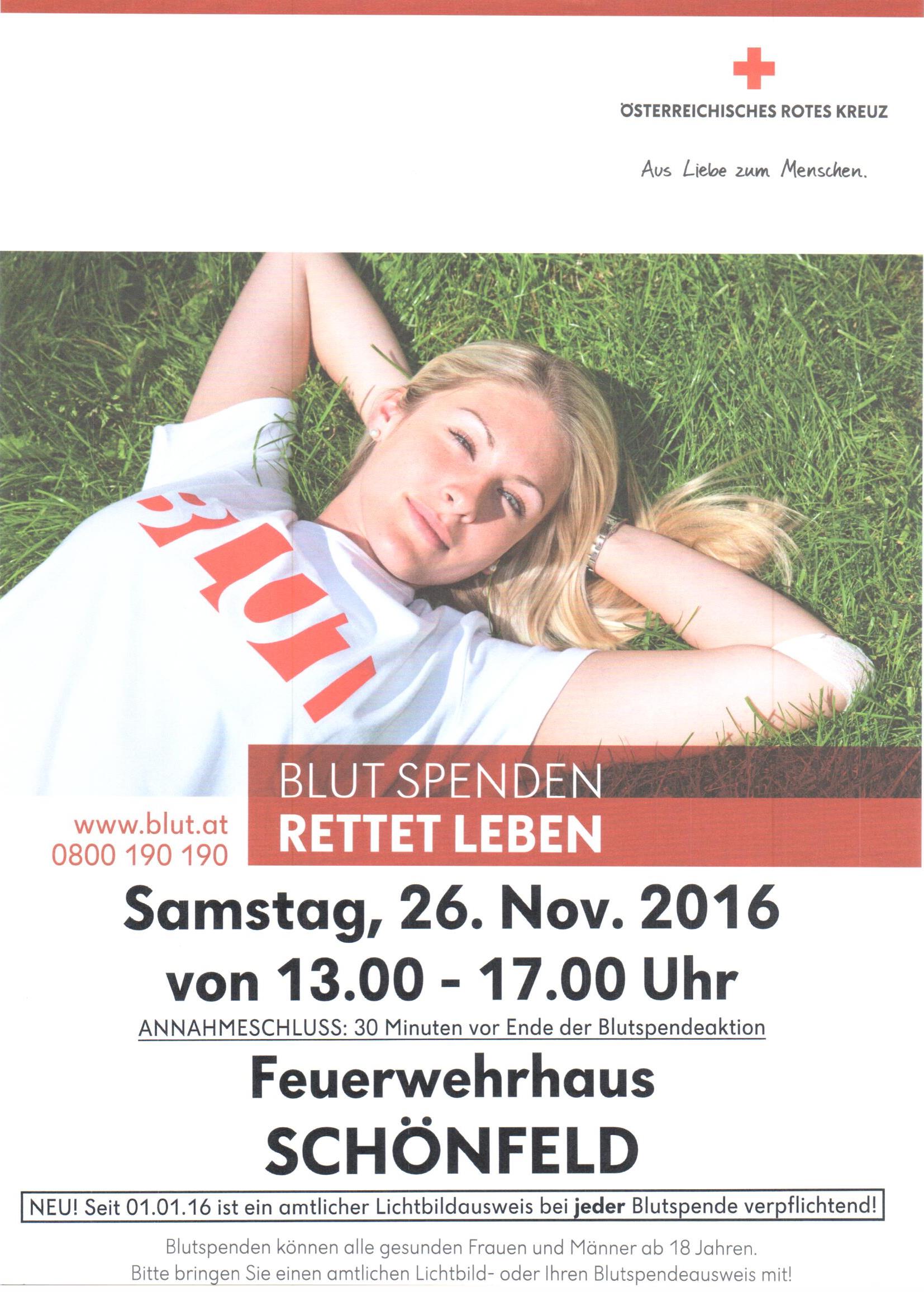 Blutspenden 2016